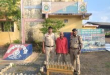 राजनांदगांव : डोंगरगांव पुलिस की बड़ी कार्रवाई महाराष्ट्र निर्मित अवैध शराब के साथ दो आरोपी गिरफ्तार…