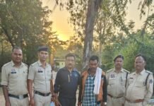 राजनांदगांव : डोंगरगांव पुलिस की तत्पर कार्रवाई हत्या के आरोपी को किया गिरफ्तार…