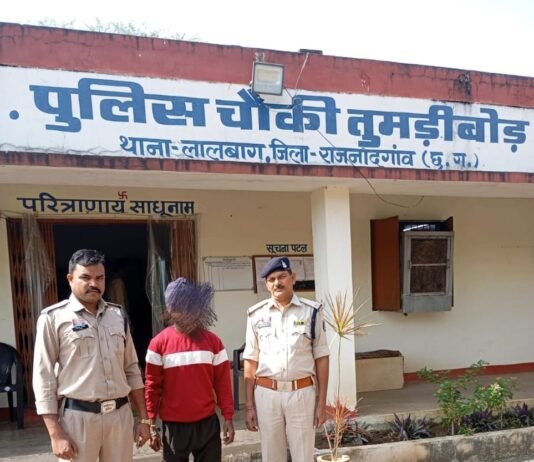 राजनांदगांव: पशु तस्करी के फरार आरोपी की गिरफ्तारी…