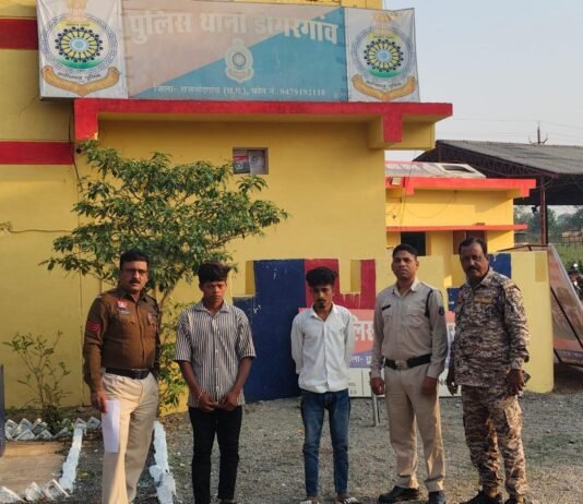 राजनांदगांव : डोंगरगांव पुलिस की कार्रवाई असामाजिक तत्वों पर कसी नकेल दो युवकों के खिलाफ प्रतिबंधात्मक कार्यवाही…