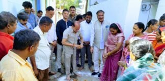 рд░рд╛рдЬрдирд╛рдВрджрдЧрд╛рдВрд╡: рджреЛ рд╡рд╛рд░реНрдбрд╛реЗ рдореЗрдВ рд╡рд┐рдзрд╛рдпрдХ рдирд┐рдзрд┐ рд╕реЗ рд╡рд┐рдХрд╛рд╕ рдХрд╛рд░реНрдп рдХрд░рд╛рдиреЗ рдорд╣рд╛рдкреМрд░ рдиреЗ рдХрд┐рдпрд╛ рднреВрдорд┐рдкреВрдЬрди…