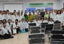 राजनांदगांव: राष्ट्रीय प्रदूषण निवारण दिवस पर मेडिकल कॉलेज राजनांदगांव में हरित भविष्य के लिए स्वस्थ जीवनशैली विषय पर एक दिवसीय कार्यशाला का हुआ आयोजन…