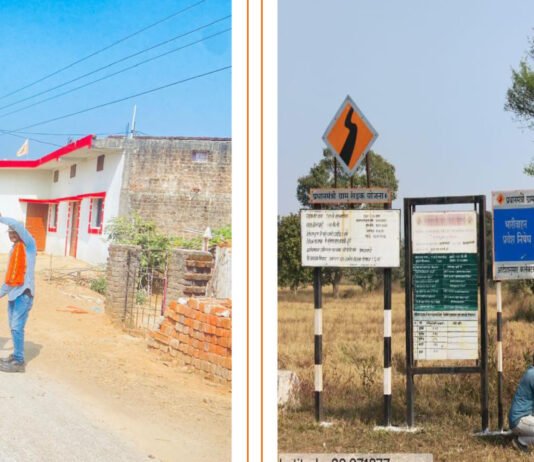 राजनांदगांव: प्रधानमंत्री ग्राम सड़क योजना अंतर्गत निर्मित सड़कों का किया जा रहा मरम्मत कार्य…