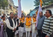 राजनांदगांव: संत गुरु घासीदास जयंती पर सतनामी समाज की रैली का भव्य स्वागत…