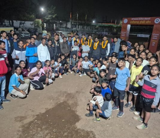 राजनांदगांव: 5वीं रुद्राक्षम् वेलफेयर सोसाइटी छत्तीसगढ़ हॉकी लीग का आज भव्य शुभारंभ…