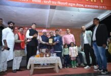 राजनांदगांव: खिलाड़ी कभी हारता नहीं, या जीतता है या सीखता है, अभावों से जूझकर आगे बढ़ने वाला खिलाड़ी ही बनाता है पहचान— अरुण साव…