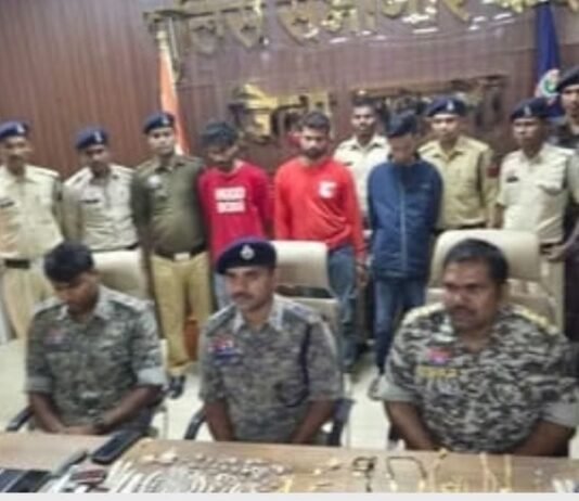 जगदलपुर: सुकमा में ज्वेलरी शॉप पर 13 लाख की लूट 3 घंटे में तीन आरोपी गिरफ्तार…