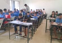 राजनांदगांव: जेएनवी एवं एनएमएमएसई द्वितीय मॉक टेस्ट का हुआ आयोजन…