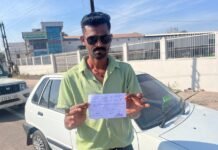 राजनांदगांव: काला शीशा लगाने वालों पर पुलिस का शिकंजा 46 वाहनों पर कार्रवाई…