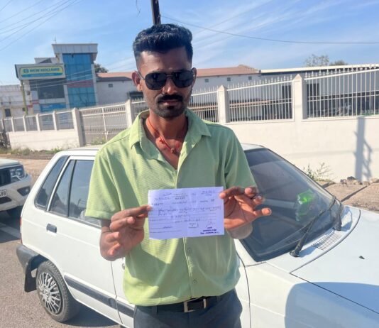 राजनांदगांव: काला शीशा लगाने वालों पर पुलिस का शिकंजा 46 वाहनों पर कार्रवाई…