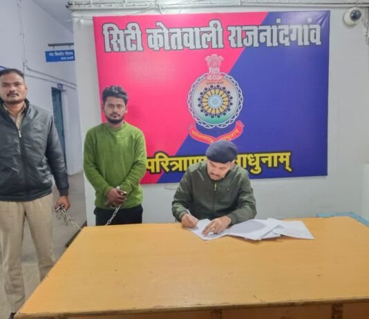 राजनांदगांव: गाली-गलौच के बाद चाकू से वार आरोपी गिरफ्तार कर भेजा गया जेल…