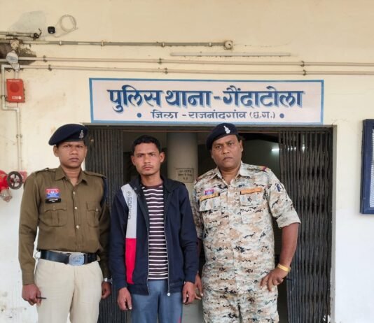 राजनांदगांव: पैतृक संपत्ति बेचने के विवाद में युवक गिरफ्तार, माता-पिता से करता था शराब के लिए पैसों की मांग…