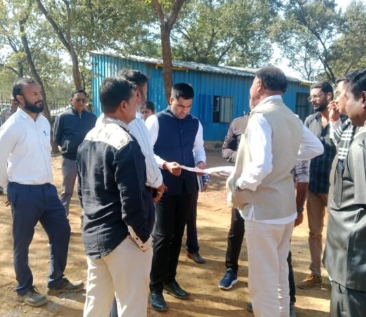 राजनांदगांव: महापौर एवं कलेक्टर ने आज नालंदा परिसर निर्माण कार्य का लिया जायजा…