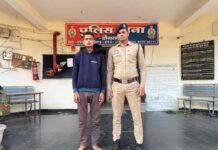 राजनांदगांव: शांति भंग करने वाले युवक के विरुद्ध पुलिस की सख्त कार्रवाई…