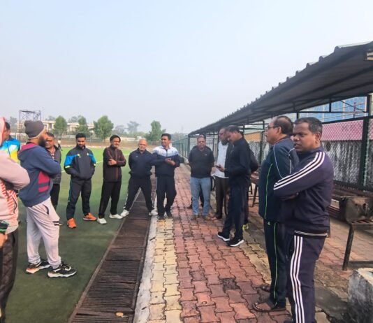 राजनांदगांव : महापौर ने किया अंतर्राष्ट्रीय हॉकी स्टेडियम का औचक निरीक्षण…
