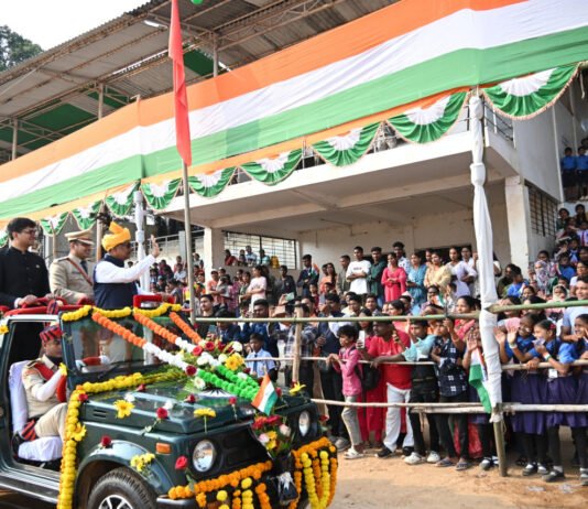 रायपुर : देशभक्ति और उल्लास के रंग में रंगा बीजापुर, गरिमामय समारोह के साथ मनाया गया 77वां गणतंत्र दिवस…