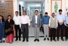 राजनांदगांव: भारत के स्वतंत्रता संग्राम के अमर शहीदों को मौन धारण कर दी गई श्रद्धाजंलि…