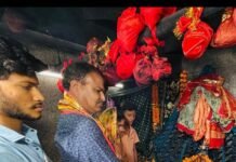 राजनांदगांव: महापौर मधुसूदन यादव ने शीतला माता मंदिर में पूजा अर्चना कर नगरवासियों कीखुशहाली की कामना की…