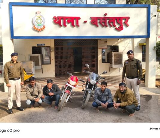 राजनांदगांव: अंतरराज्यीय चोर गिरोह का भंडाफोड़ चार गिरफ्तार…