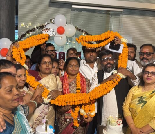 राजनांदगांव: महिला कांग्रेस ने राजनांदगांव में मनाया राज्यसभा सांसद फुलो देवी नेताम का जन्मदिन…