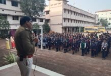 राजनांदगांव में सड़क सुरक्षा माह के पाँचवे दिन शिक्षण संस्थानों में चला यातायात जागरूकता अभियान…