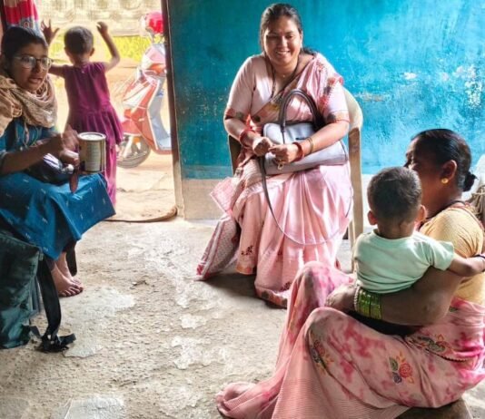 राजनांदगांव: गृह भेंट कर पौष्टिक आहार और साफ-सफाई की दी जा रही समझाईश…