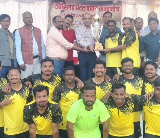 राजनांदगांव: कोरबा पश्चिम को 2-1 से हराकर जगदलपुर क्षेत्र बना चैम्पियन…