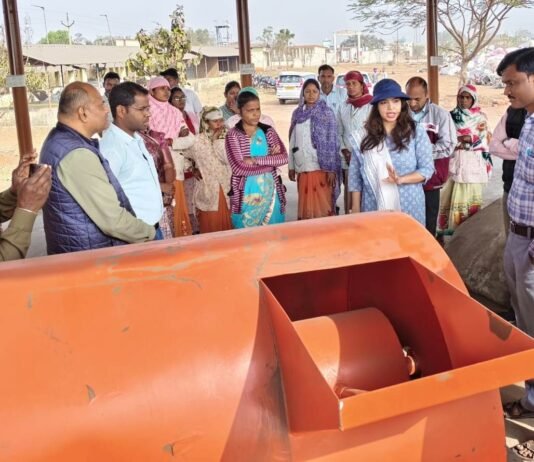 राजनांदगांव: सीईओ जिला पंचायत ने ग्राम टेड़ेसरा के प्लास्टिक वेस्ट मैनेजमेंट यूनिट का किया निरीक्षण…