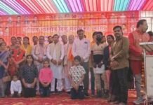 राजनांदगांव: अखिल भारतीय हिन्दू महासभा भारत के तत्वाधान में अमर शहीदों के नाम महा-रक्तदान शिविर सम्पन्न…