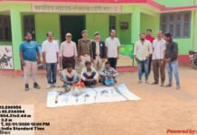 रायपुर : उदंती-सीतानदी टाइगर रिज़र्व में 3 शिकारी गिरफ्तार…