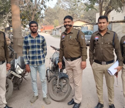 राजनांदगांव: गोंदिया से पकड़ा गया बाइक चोर, पांच चोरी की मोटरसाइकिलें बरामद…
