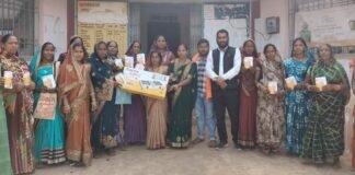 राजनांदगांव: प्रधानमंत्री उज्ज्वला योजना अन्तर्गत ग्राम बनभेड़ी में 17 हितग्राहियों को दिया गया गैस कनेक्शन…