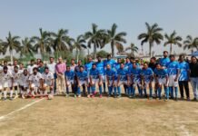 राजनांदगांव: अंतरक्षेत्रीय विद्युत फुटबॉल प्रतियोगिता का शानदार शुभारंभ…