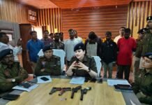 राजनांदगांव: पिस्टल और कट्टा दिखाकर दहशत फैलाने वाले सात आरोपी गिरफ्तार, 2 पिस्टल व 2 देशी कट्टा बरामद…