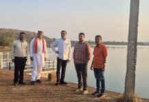 राजनांदगांव: महापौर ने किया मोहारा शिवनाथ नदी एवं मटियामोती जलाशय का निरीक्षण…