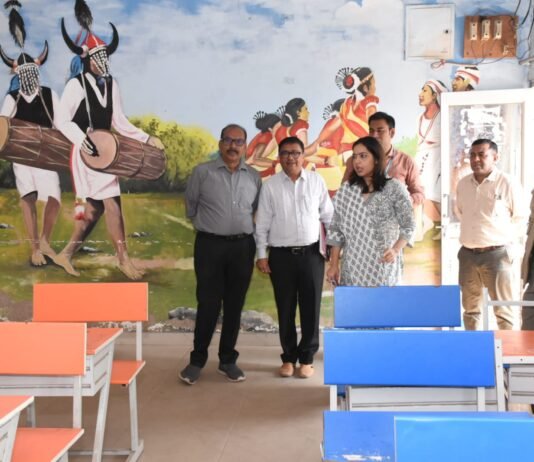 राजनांदगांव: प्रभारी कलेक्टर एवं जिला पंचायत सीईओ ने पीएमश्री सर्वेश्वरदास शासकीय नगर पालिक निगम विद्यालय का किया निरीक्षण…