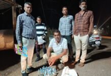 राजनांदगांव: अवैध शराब बिक्री पर सोमनी पुलिस की कार्रवाई…