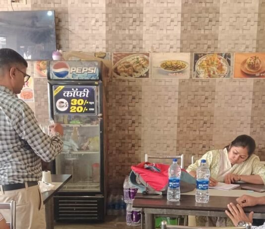 राजनांदगांव: खाद्य एवं औषधि प्रशासन विभाग की टीम द्वारा आगामी होली पर्व के दृष्टिगत खाद्य प्रतिष्ठानों का किया जा रहा औचक निरीक्षण…