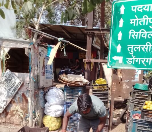 राजनांदगांव: साफ सफाई एवं आवागमन मंे बाधित अतिक्रमण निगम की टीम ने हटाई…