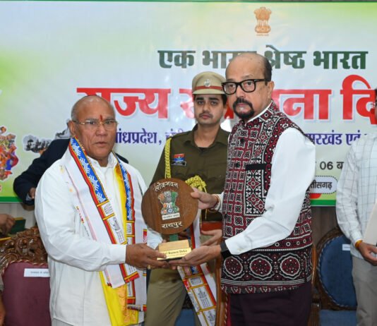 रायपुर : पहचान भले ही अलग हो लेकिन सभी राज्यों की आत्मा एक भारत में हैं: राज्यपाल डेका…