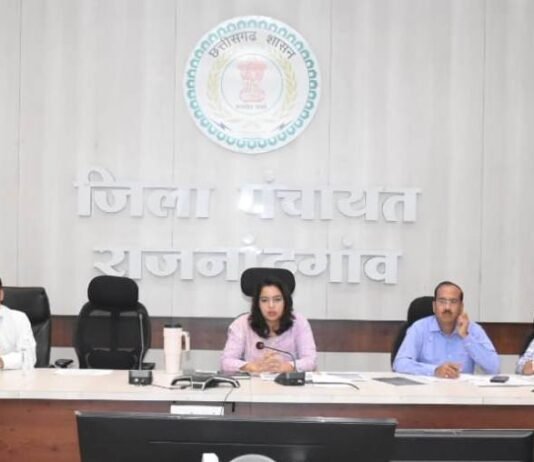 राजनांदगांव: प्रधानमंत्री सूर्यघर मुफ्त बिजली योजना के क्रियान्वयन में लाएं तेजी – सीईओ जिला पंचायत…