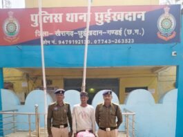 рдЦреИрд░рд╛рдЧрдврд╝: рдХреЗрд╕реАрдЬреА рдкреБрд▓рд┐рд╕ рдХреА рдХрд╛рд░реНрд░рд╡рд╛рдИ: 1.771 рдХрд┐рд▓реЛ рдЧрд╛рдВрдЬрд╛ рдХреЗ рд╕рд╛рде рдЖрд░реЛрдкреА рдЧрд┐рд░рдлреНрддрд╛рд░тАж