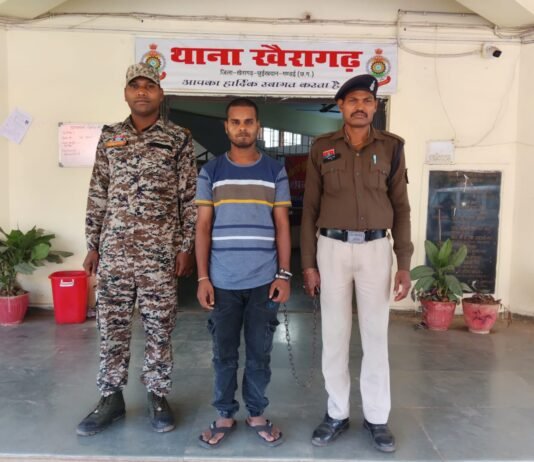 खैरागढ़: सूने मकान में चोरी करने वाला आरोपी गिरफ्तार…