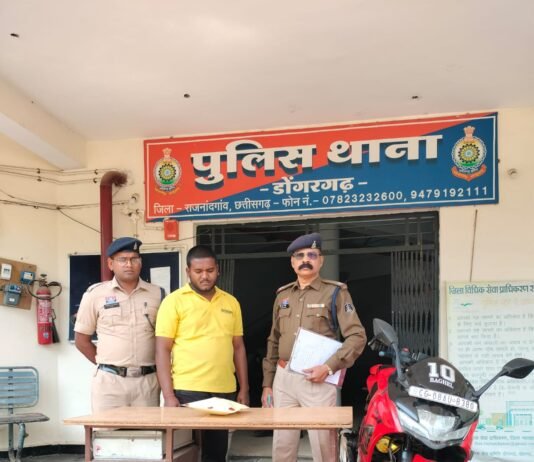 राजनांदगांव: पिपरिया रोड पर अवैध गांजा बिक्री करते आरोपी पकड़ा गया…