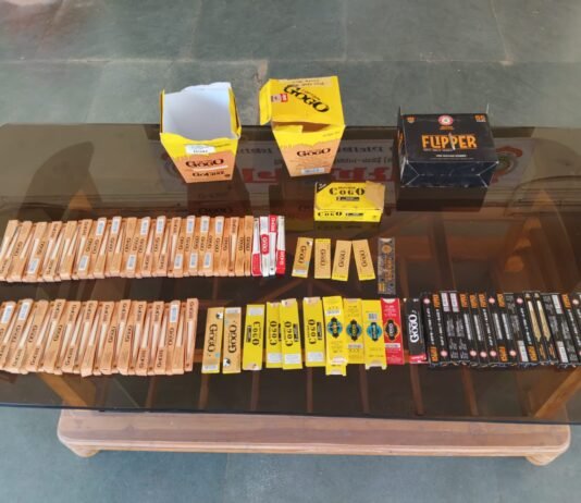 खैरागढ़ :नियम विरुद्ध तम्बाकू उत्पाद बेचने वाले 13 दुकानदारों पर कोटपा एक्ट के अंतर्गत कार्यवाही…