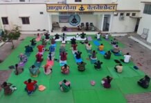 राजनांदगांव: चौपाटी में योग शिविर का किया जा रहा आयोजन…