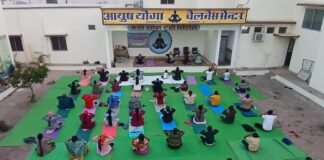 рд░рд╛рдЬрдирд╛рдВрджрдЧрд╛рдВрд╡: рдЪреМрдкрд╛рдЯреА рдореЗрдВ рдпреЛрдЧ рд╢рд┐рд╡рд┐рд░ рдХрд╛ рдХрд┐рдпрд╛ рдЬрд╛ рд░рд╣рд╛ рдЖрдпреЛрдЬрди…