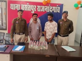 рд░рд╛рдЬрдирд╛рдВрджрдЧрд╛рдВрд╡ рдореЗрдВ рдЕрд╡реИрдз рд╢рд░рд╛рдм рддрд╕реНрдХрд░реА рдХрд╛ рднрдВрдбрд╛рдлреЛрдбрд╝, рджреЛ рдЖрд░реЛрдкреА рдЧрд┐рд░рдлреНрддрд╛рд░тАж