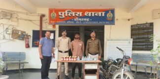 рд░рд╛рдЬрдирд╛рдВрджрдЧрд╛рдВрд╡: рдбреЛрдВрдЧрд░рдЧрдврд╝ рдкреБрд▓рд┐рд╕ рдХреА рдЕрд╡реИрдз рд╢рд░рд╛рдм рддрд╕реНрдХрд░реА рдкрд░ рдмрдбрд╝реА рдХрд╛рд░реНрд░рд╡рд╛рдИ, рдпреБрд╡рдХ рдЧрд┐рд░рдлреНрддрд╛рд░тАж