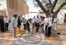 राजनांदगांव: दिग्विजय क्लब एप्रोच रोड एवं नाली निर्माण के लिए महापौर ने किया भूमिपूजन…